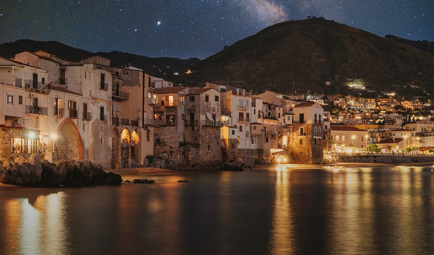 Cefalù by night